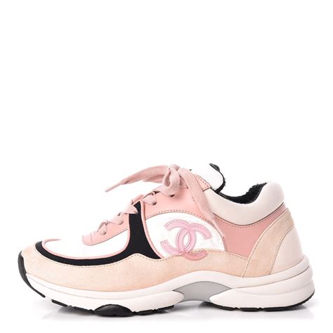 chanel pink shoes 2022|chanel leather sneakers.